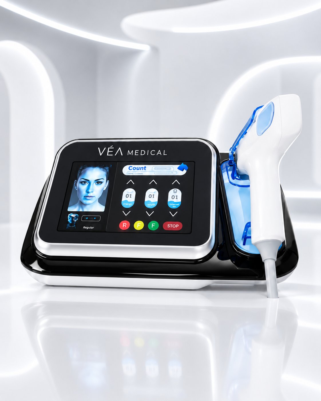 Equipo VÉA Skin para infusión inteligente de activos