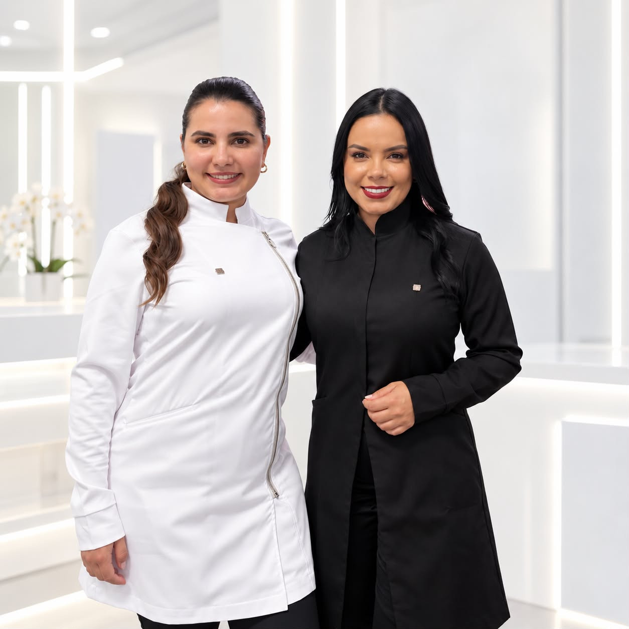 Dos profesionales del equipo VÉA Medical